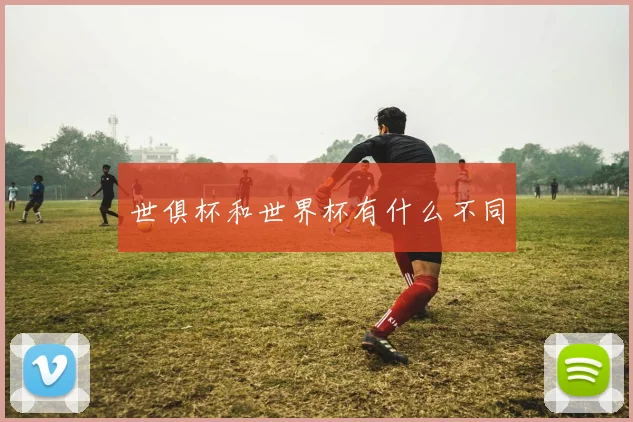 世俱杯和世界杯有什么不同
